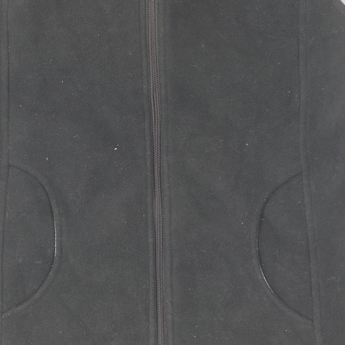 Mountainlife Women's Black Fleece Waistcoat Size 12