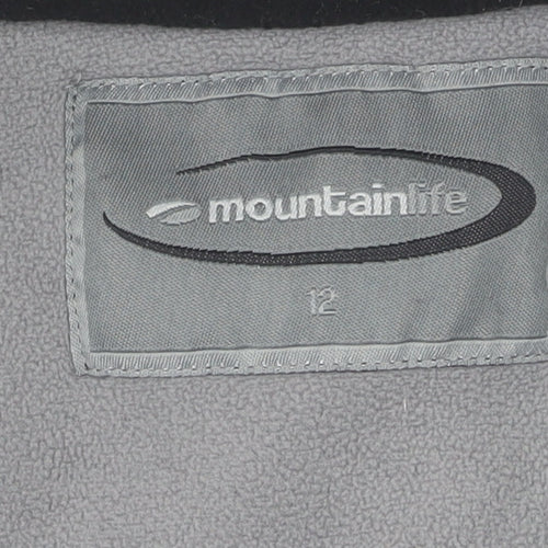 Mountainlife Women's Black Fleece Waistcoat Size 12
