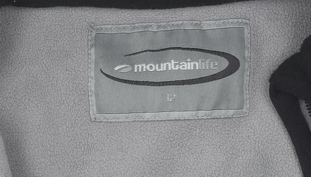 Mountainlife Women's Black Fleece Waistcoat Size 12