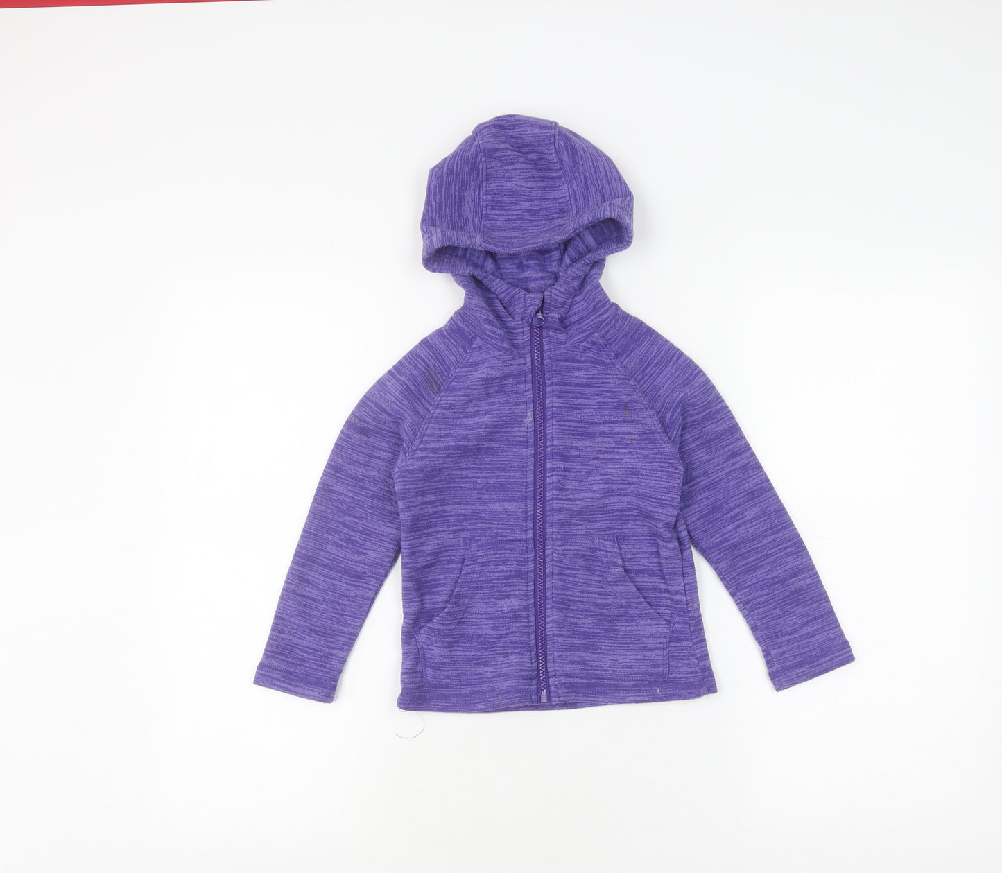 Mountain Warehouse Girls Purple Hooded Jacket, Size 4Y