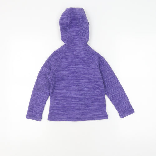 Mountain Warehouse Girls Purple Hooded Jacket, Size 4Y