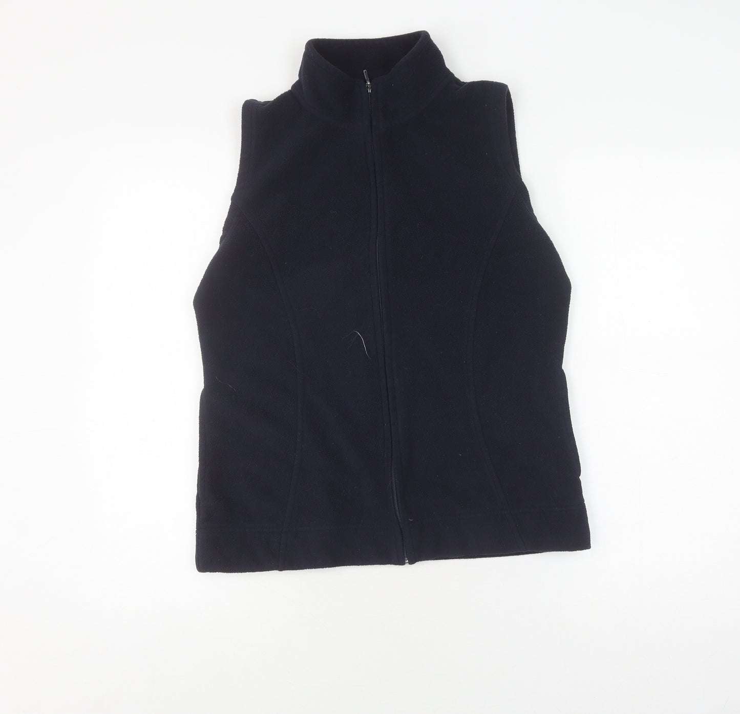 EWM Women's Blue Sleeveless Waistcoat, Size S