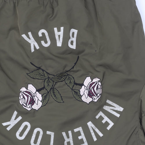 H&M Green Bomber Jacket for Girls 11-12 Years