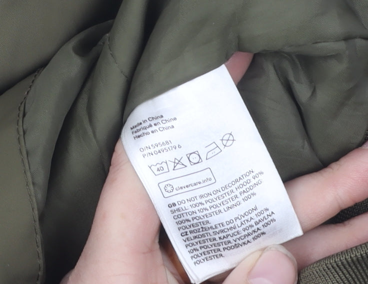 H&M Green Bomber Jacket for Girls 11-12 Years