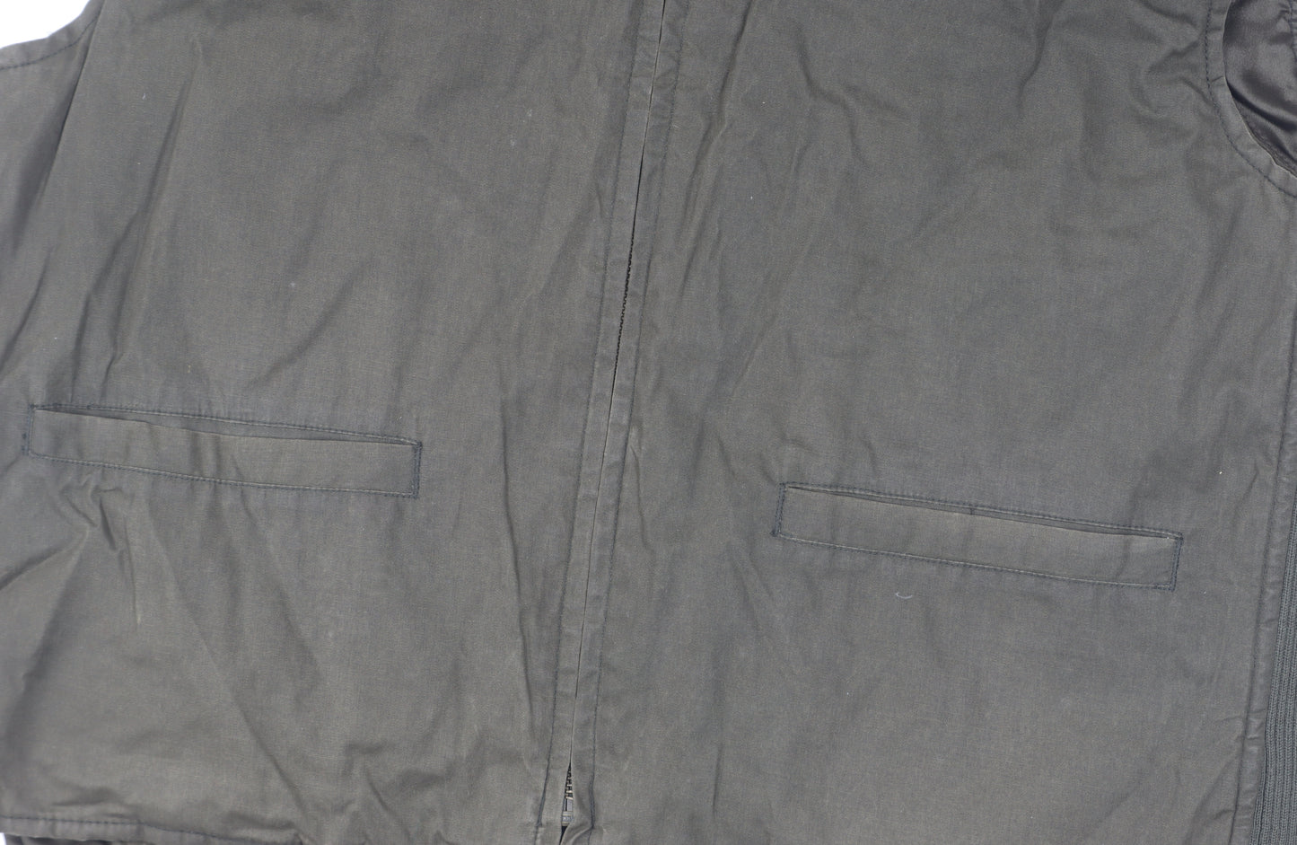 Principles Men's Green Waistcoat, Medium, Zipped Pockets