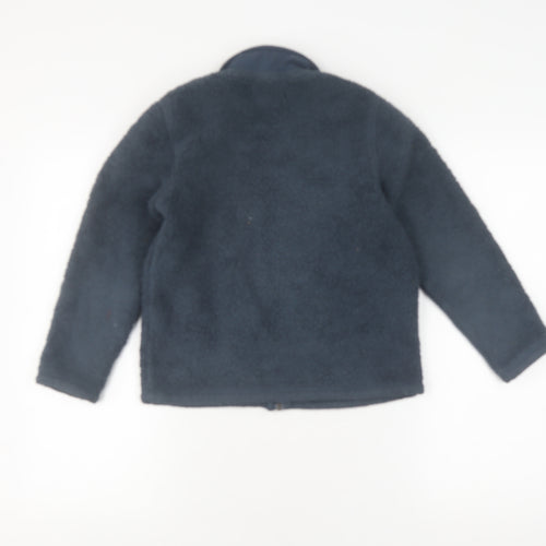 32 Degrees Boys' Blue Fleece Jacket, Full Zip, Size 7-8, Winter Warm