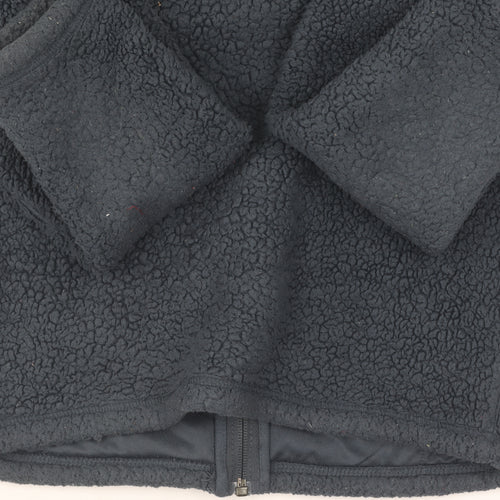 32 Degrees Boys' Blue Fleece Jacket, Full Zip, Size 7-8, Winter Warm