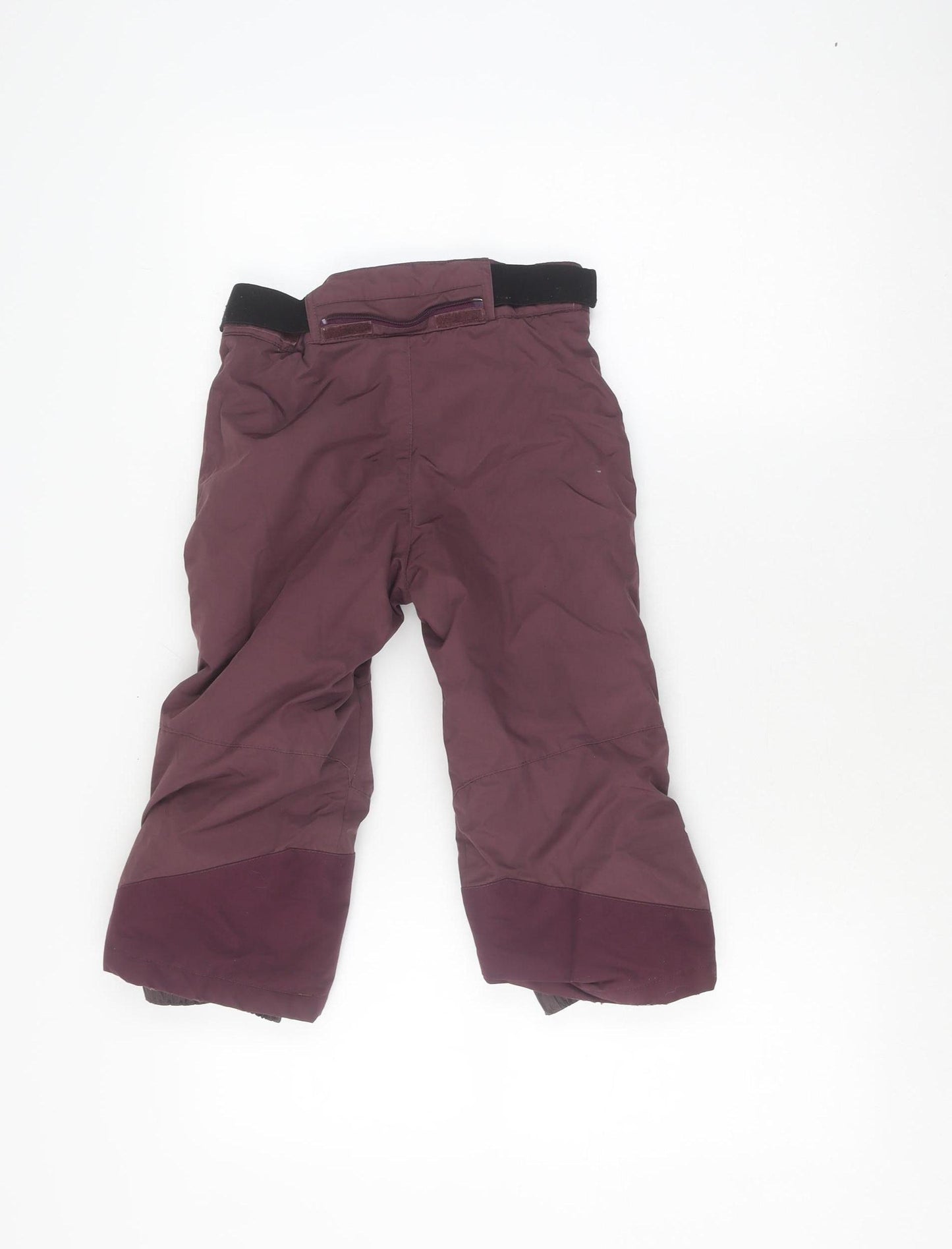 Decathlon Girls Purple Snow Pants 2-3 Years Waterproof Skiing