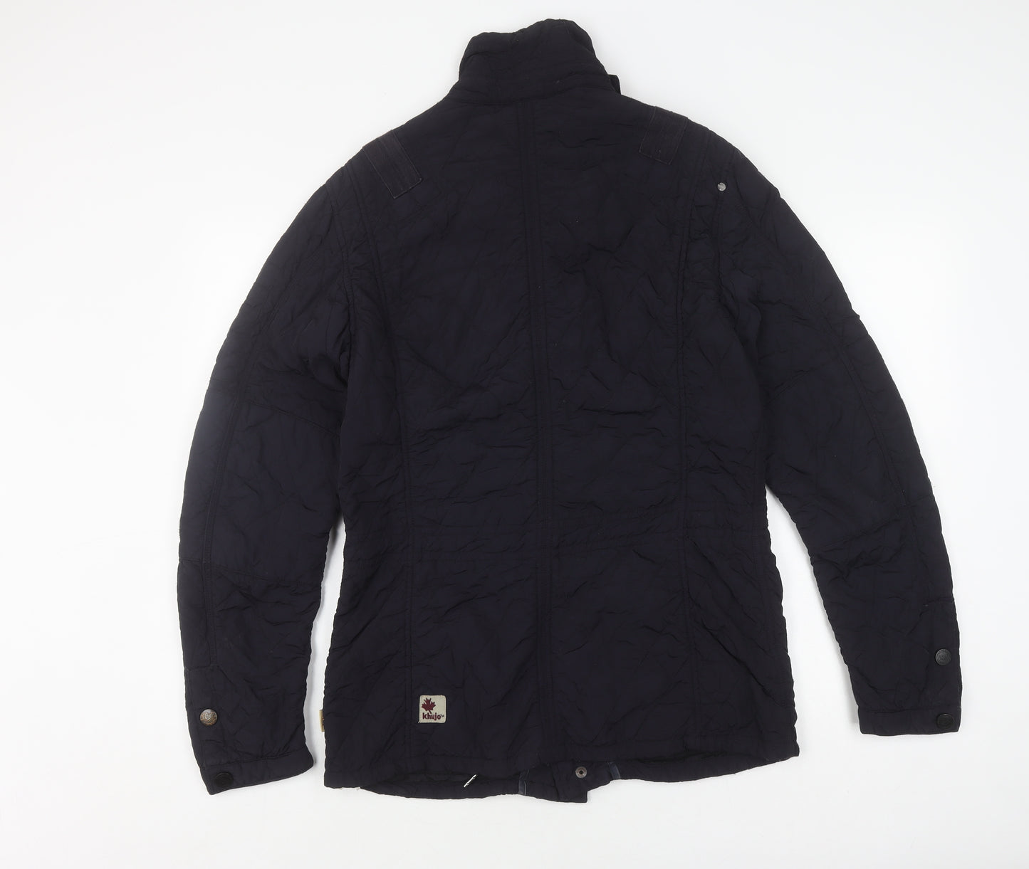 Khujo Men's Black Quilted Jacket M - Winter Essential