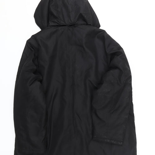 Anthology Women's Black Hooded Toggle Coat Size 22