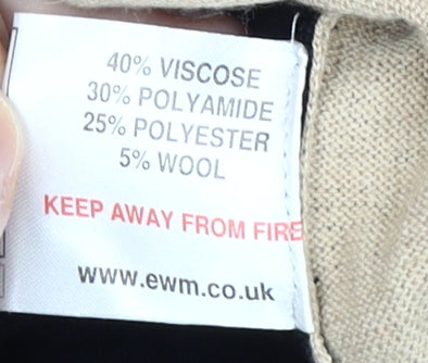 Isle Women's Multicoloured Geometric Pullover Jumper Size 18