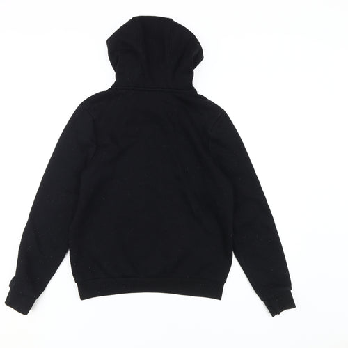 Slazenger Boys Black Pullover Hoodie 11-12 Years