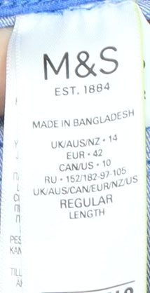 Marks and Spencer Women's Blue Jeggings Size 14