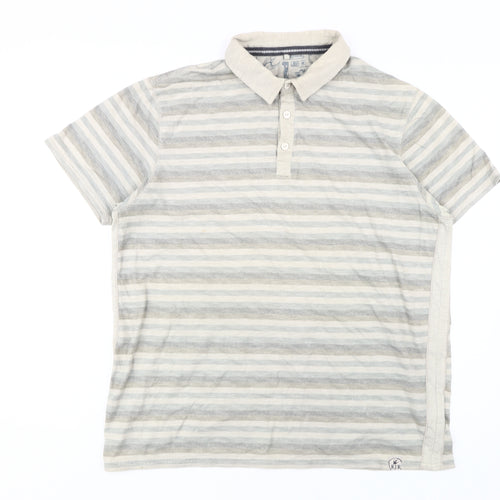 Rochajohn Rocha Men's XL Striped Polo Shirt
