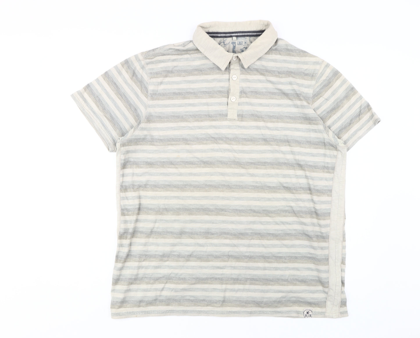 Rochajohn Rocha Men's XL Striped Polo Shirt