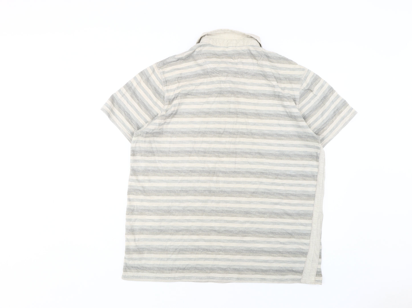 Rochajohn Rocha Men's XL Striped Polo Shirt