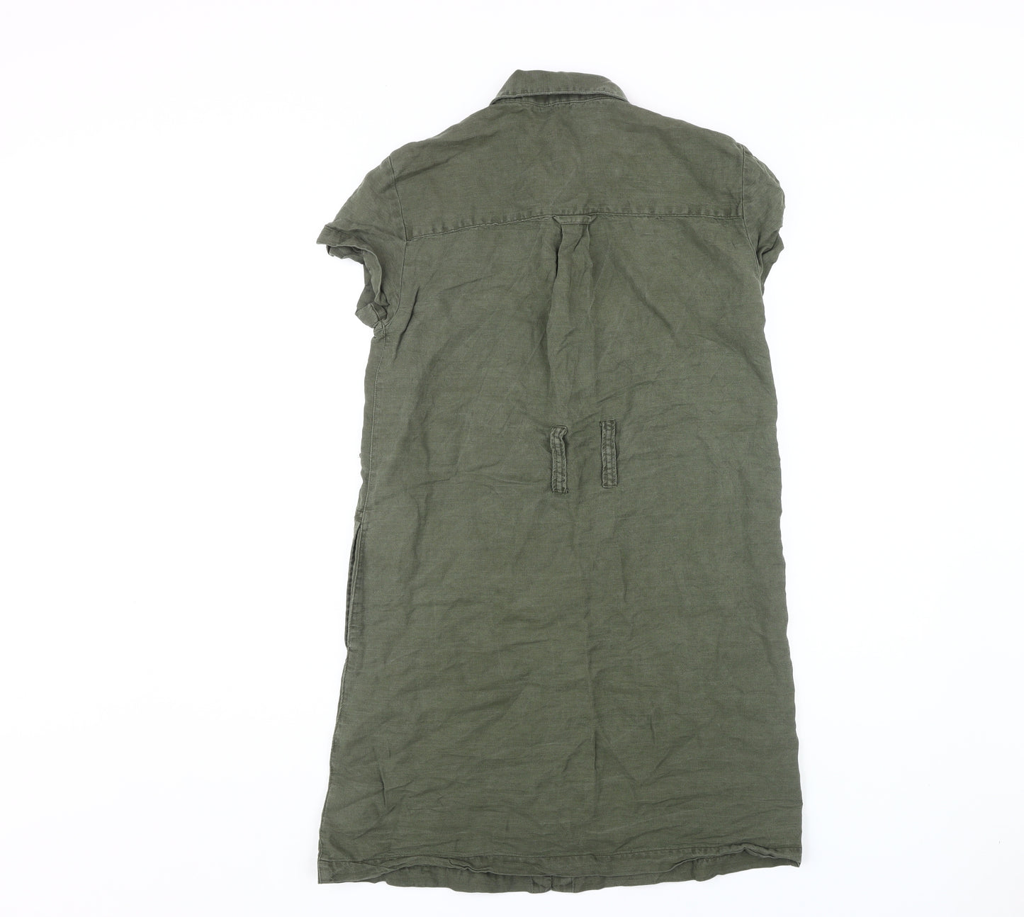 Nicole Miller Women’s Green XS Shirt Dress