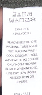 Nicole Miller Women’s Green XS Shirt Dress