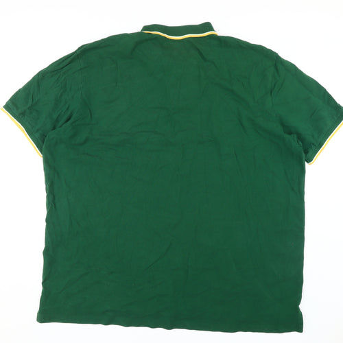 Ralph Lauren Men's Green Polo Shirt 3XL