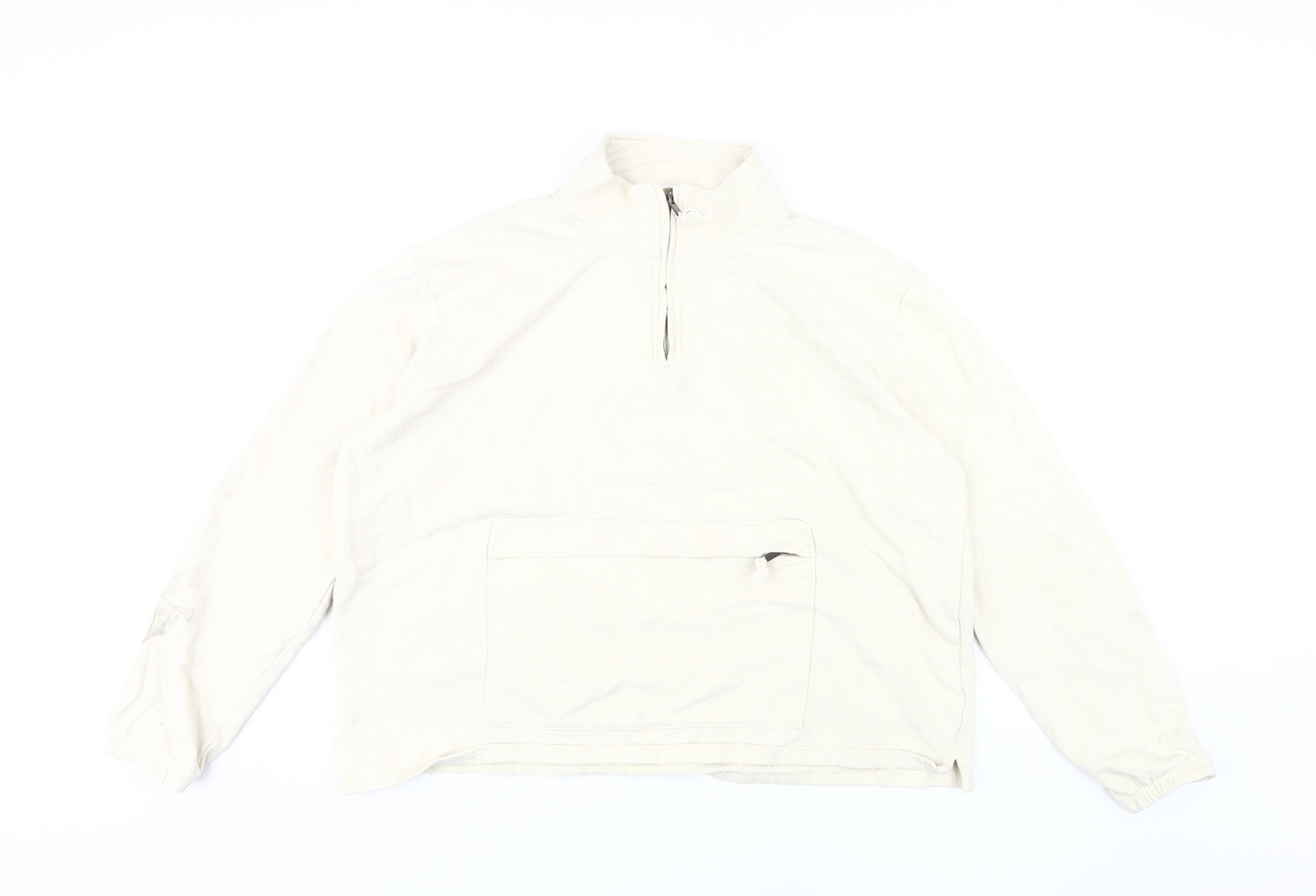 Marks and Spencer Unisex Ivory XL Pullover Sweatshirt