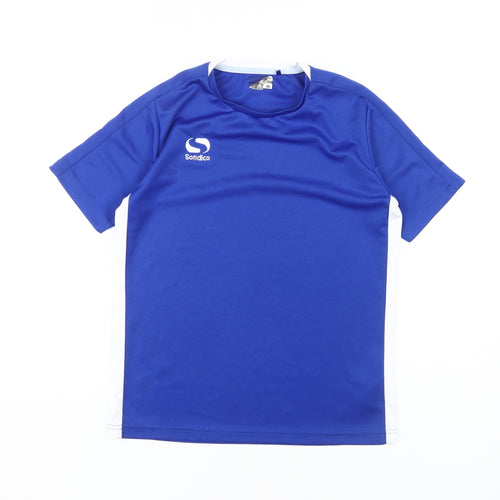 Sondico Boys Blue Football T-Shirt Age 13 Years