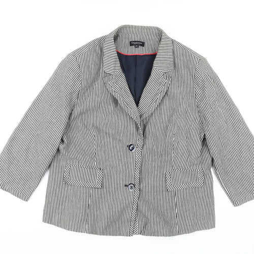 Debenhams Collection Women's Multicoloured Blazer Size 22