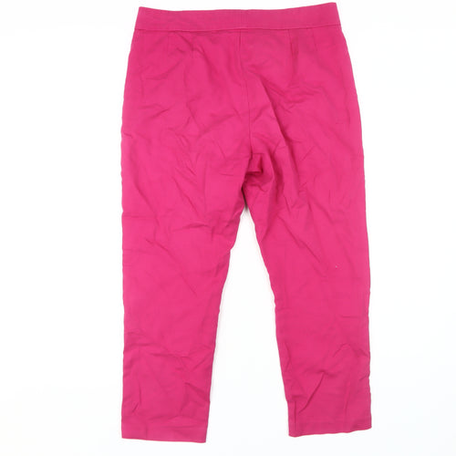 Marks and Spencer Women's Pink Trousers, Size 12