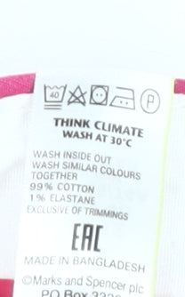 Marks and Spencer Women's Pink Trousers, Size 12