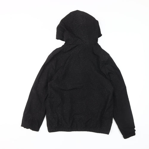 Lee Cooper Boys Black Windbreaker Jacket 13 Years