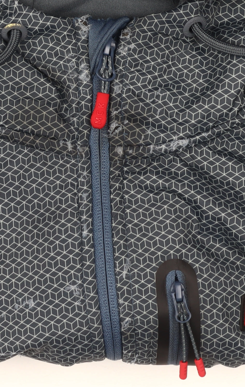 McKenzie Men's Blue Hooded Jacket L