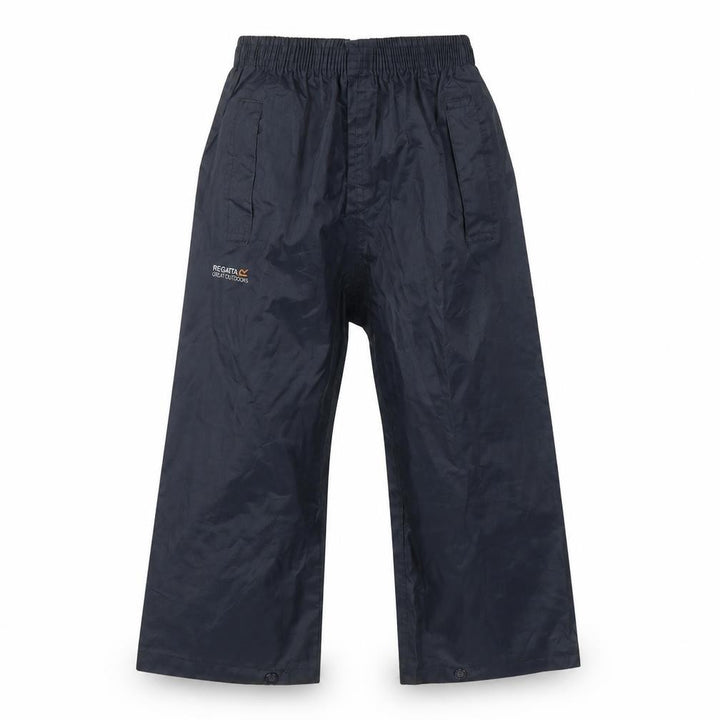 Regatta Boys Black Rain Trousers, 3 Years, Waterproof, Activewear