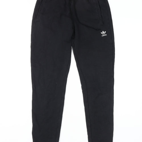 Adidas Women's Black Joggers, Size 6, Casual Wear