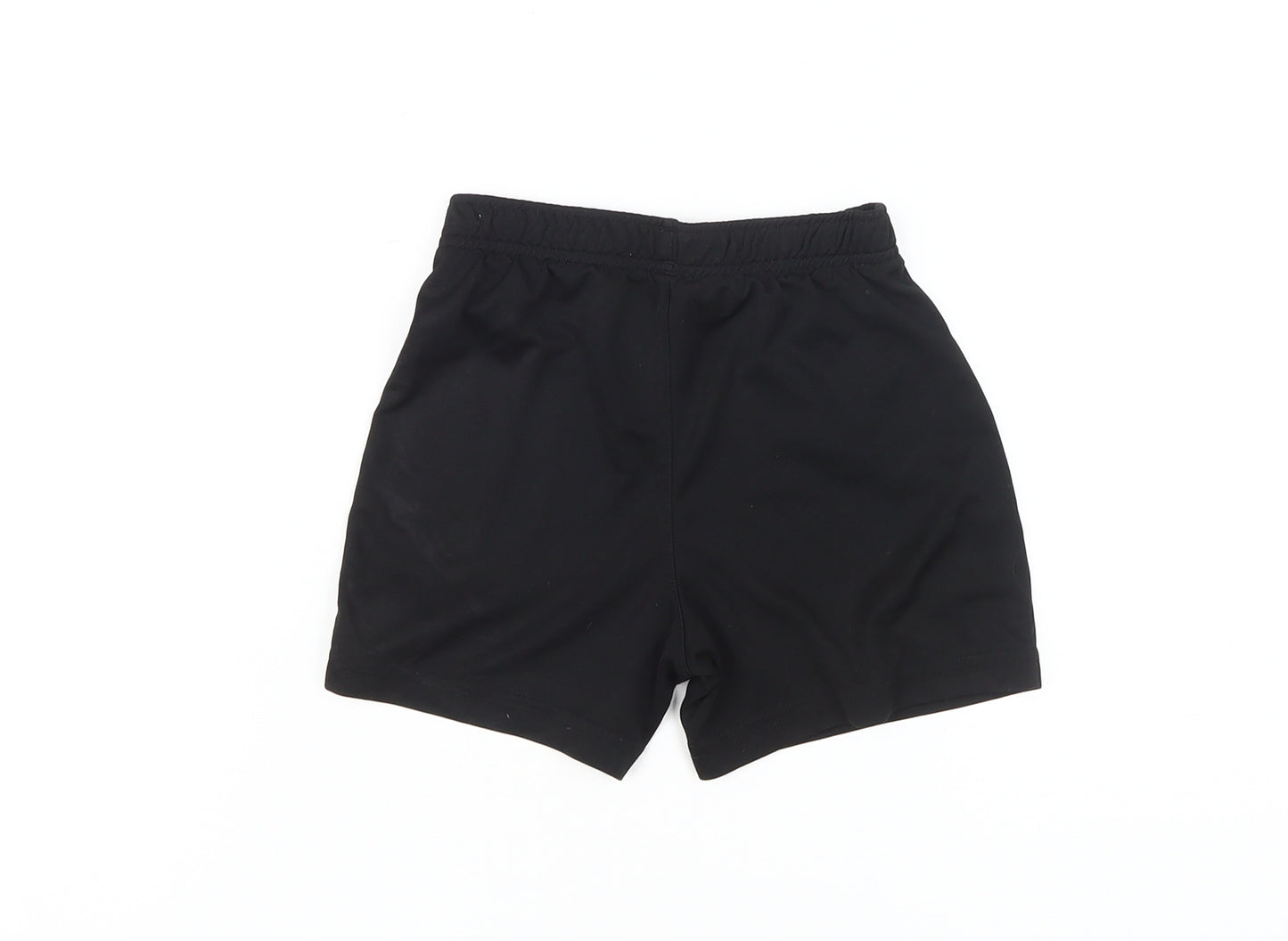Puma Boys Black Athletic Shorts Size 5-6 Years