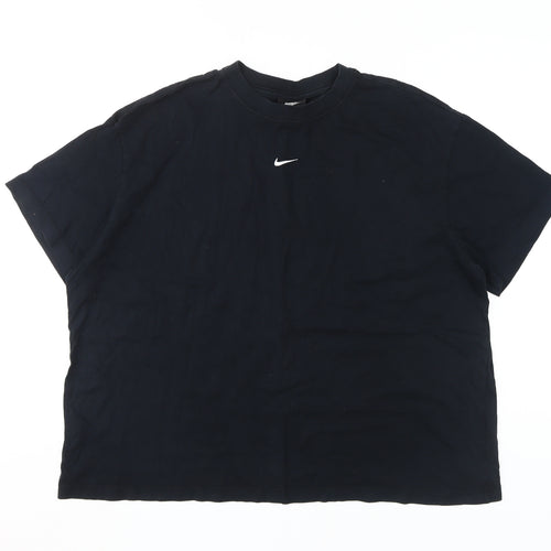 Nike Unisex Black Crew Neck T-Shirt XL