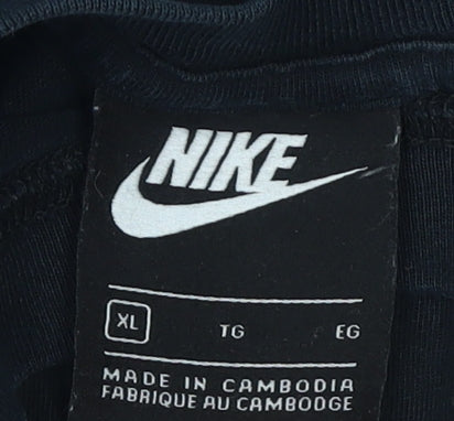 Nike Unisex Black Crew Neck T-Shirt XL