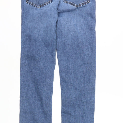 Marks and Spencer Women's Blue Straight Jeans Size 12