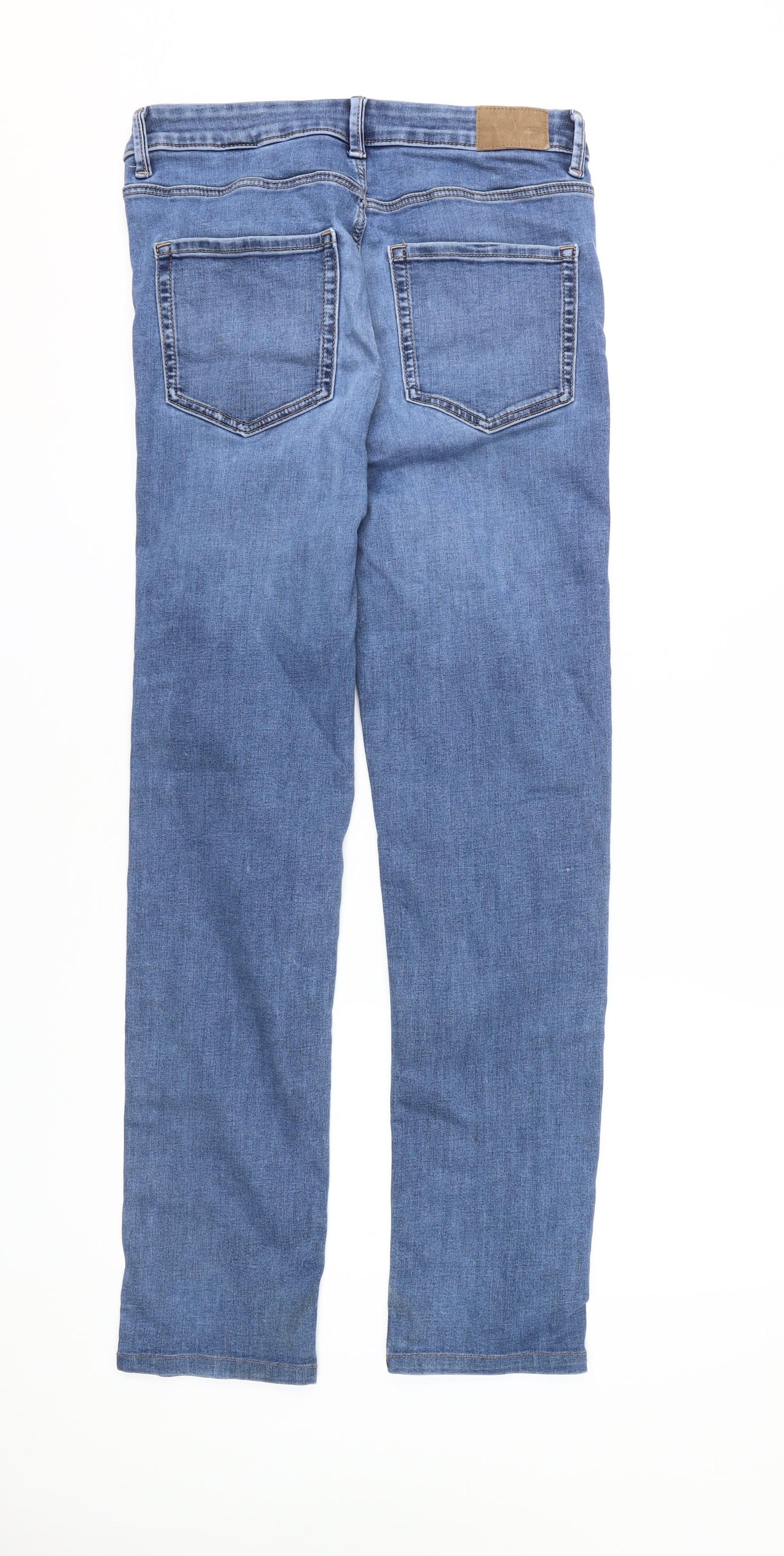 Marks and Spencer Women's Blue Straight Jeans Size 12