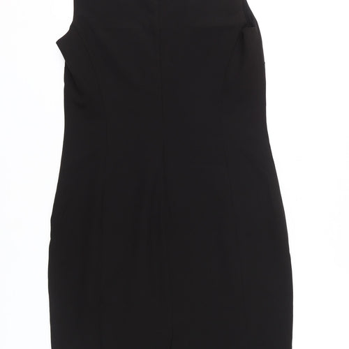 Boutique Moschino Women's Black Sheath Dress Size 8