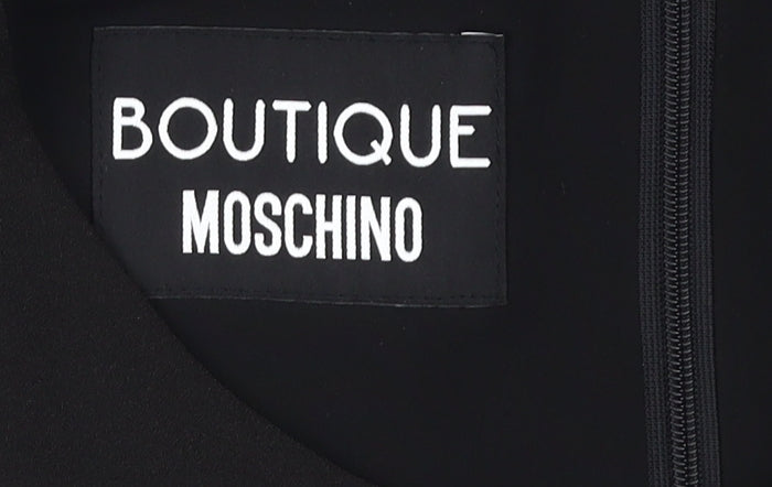 Boutique Moschino Women's Black Sheath Dress Size 8