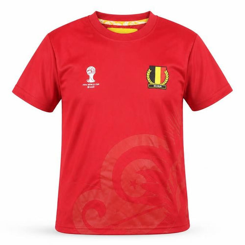 Boys Red FIFA World Cup T-Shirt 7-8 Years Sports Pullover