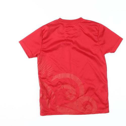 Boys Red FIFA World Cup T-Shirt 7-8 Years Sports Pullover