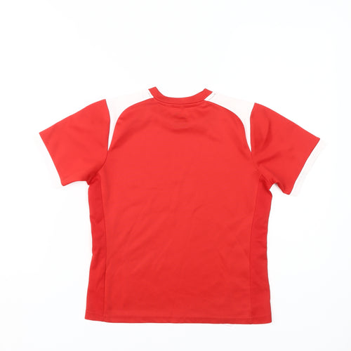 Sondico Boys' Red Polyester Sport T-Shirt, Size 7-8
