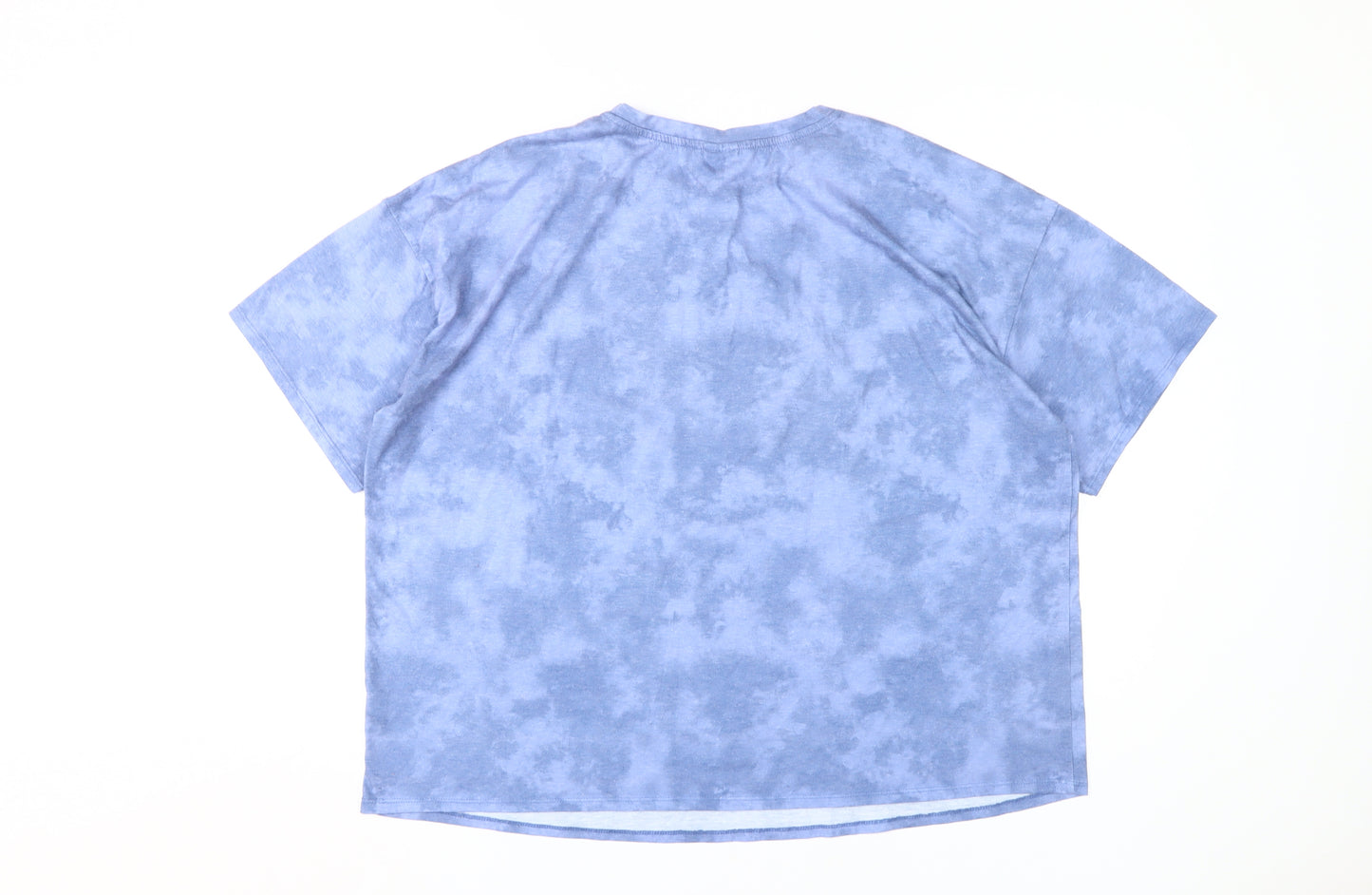 Disney Blue Crew Neck T-Shirt Unisex Adults Size 20