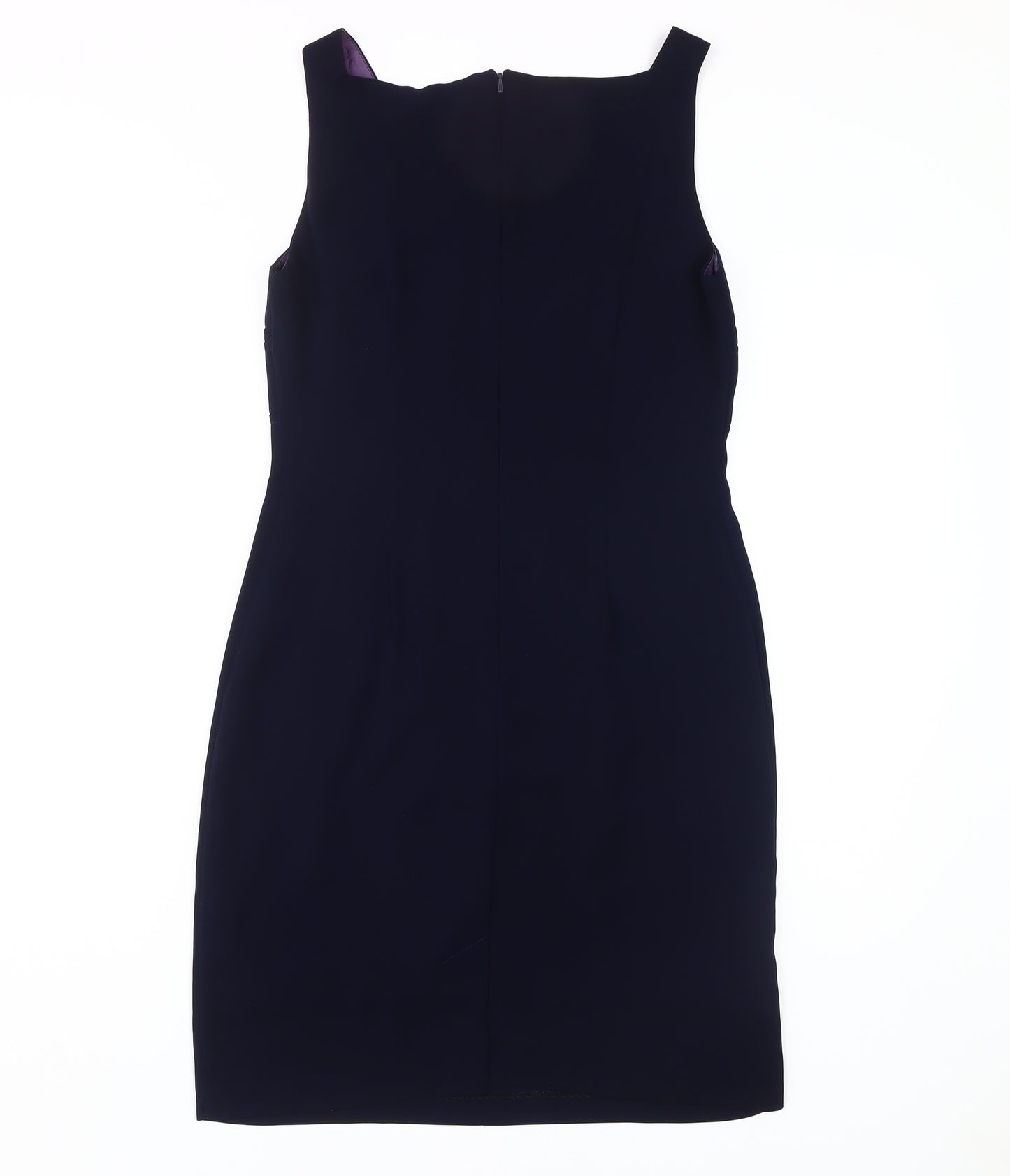 River Island Women's Black Sheath Dress Size 12 Formal