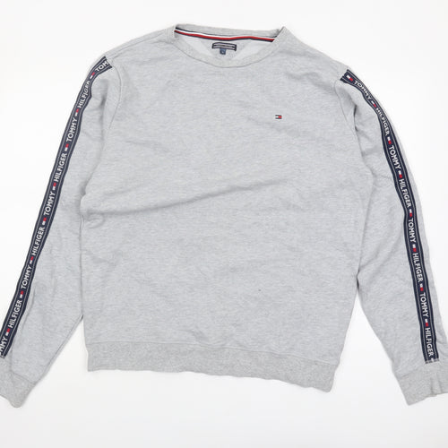 Tommy Hilfiger Men's Grey XL Pullover Sweatshirt