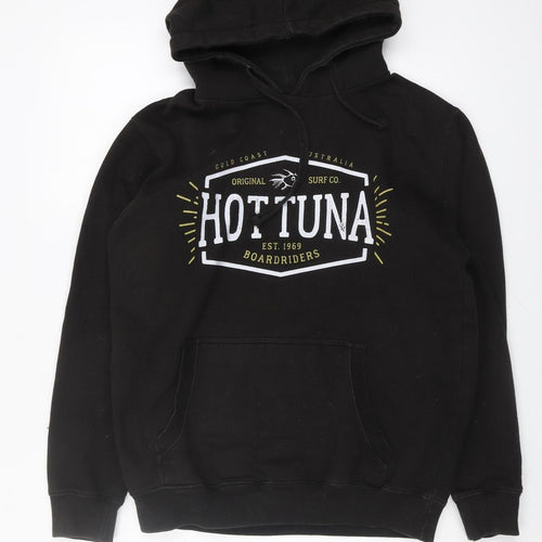 Hot Tuna Men's Black Pullover Hoodie S with Logo