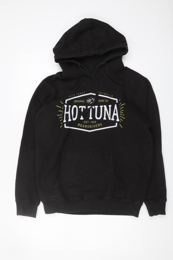 Hot Tuna Men's Black Pullover Hoodie S with Logo