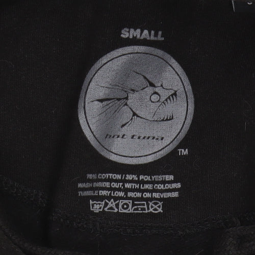 Hot Tuna Men's Black Pullover Hoodie S with Logo