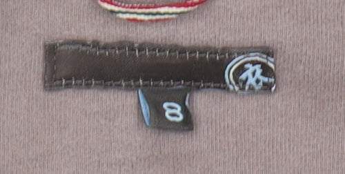 White Stuff Women's White Cotton Zip Sweatshirt Size 10