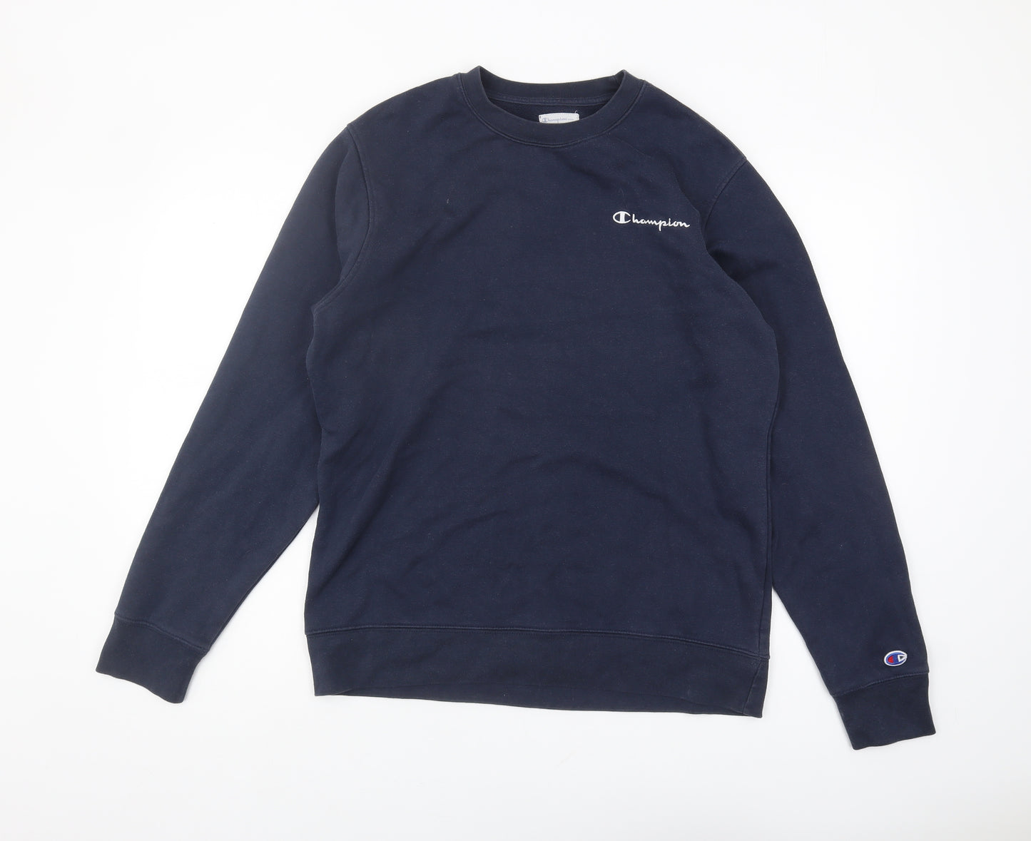 Champion Men's Blue Pullover Sweatshirt M